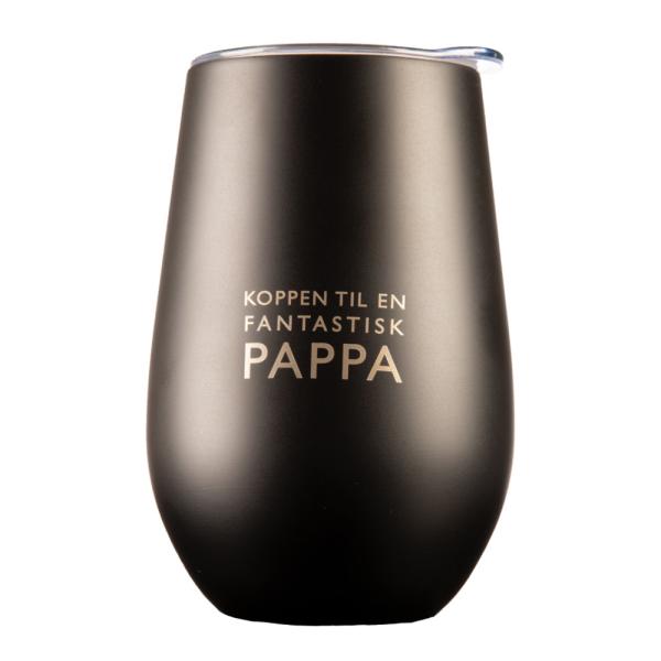 Termokopp PAPPA 33 cl svart