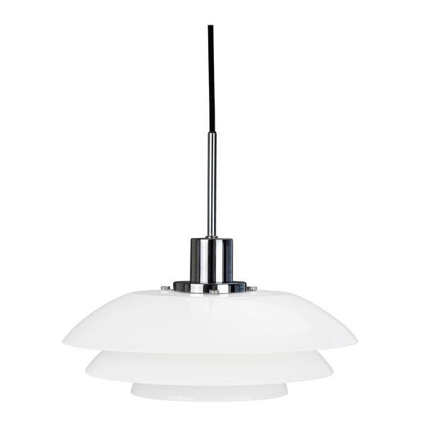 DL31 pendel 15 cm opal/krom