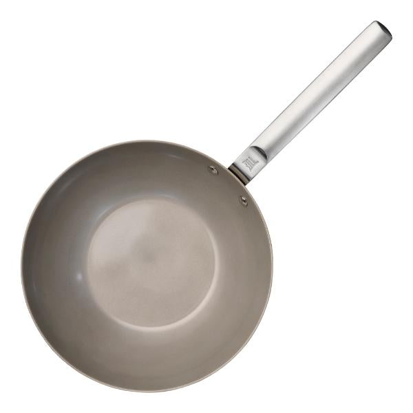 Norden wok 28 cm rustfritt stål