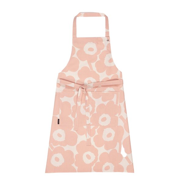 Pieni Unikko forkle peach
