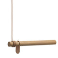 Swing Wall garderobestang 50 cm eik/natur