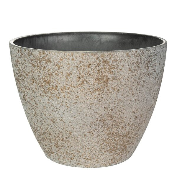 Nova blomsterpotte 29x22 cm concrete gold