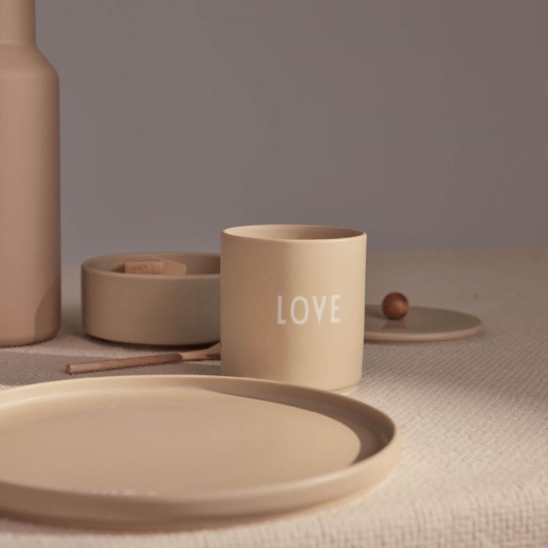 Favourite krus Love 25 cl beige