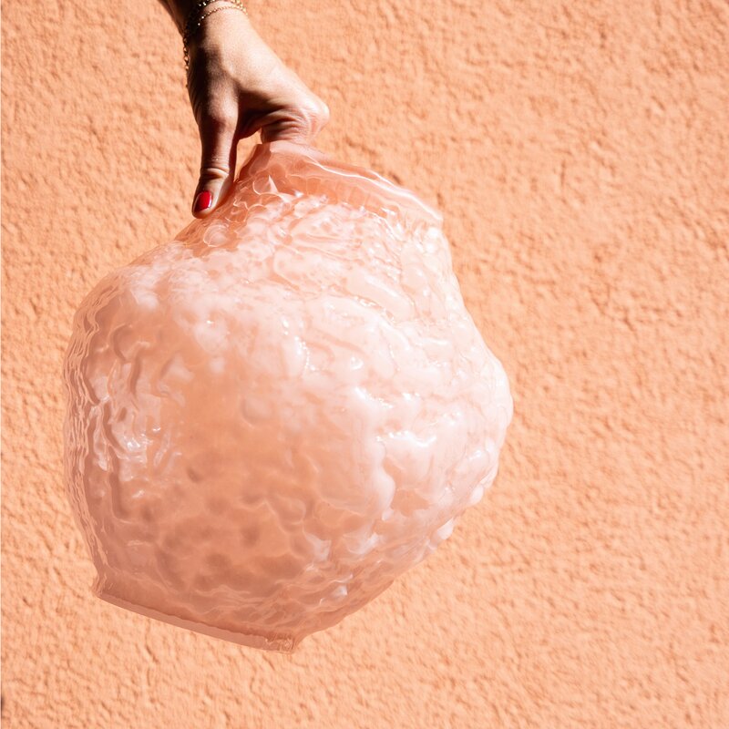 Corallo vase M rosa