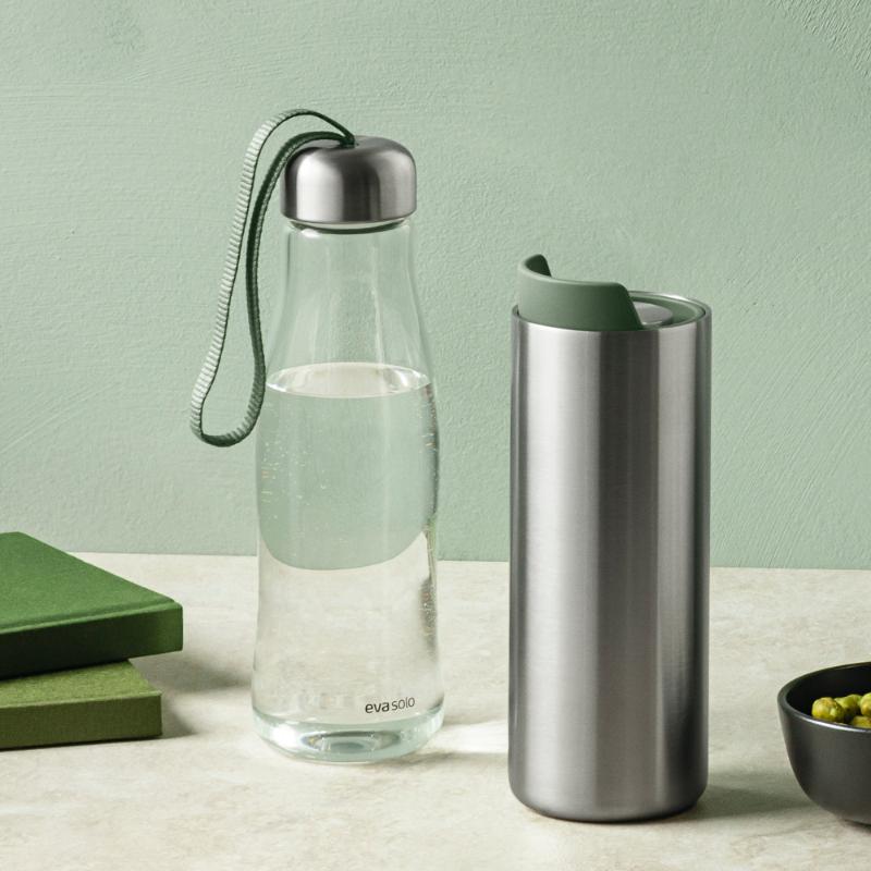 Glassdrikkeflaske 0,5L cactus green