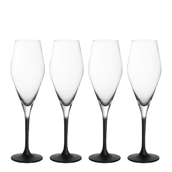 Manufacture Rock champagneglass 26 cl 4 stk