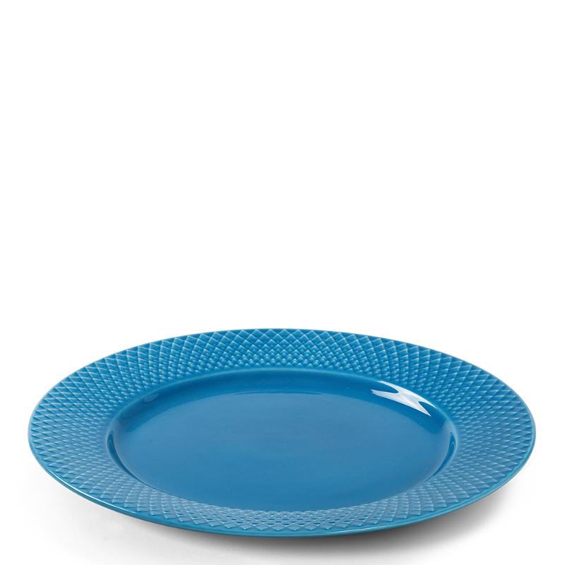 Rhombe Color middagstallerken 27 cm blå