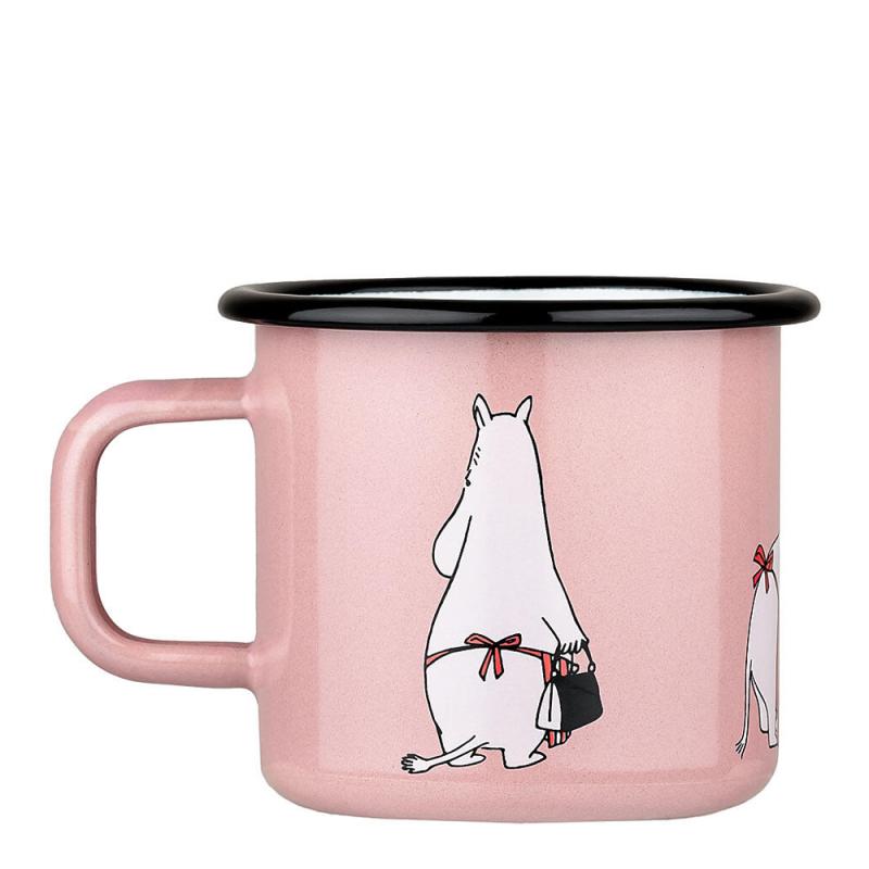 Mummikopp emalje mumimamma retro 37 cl