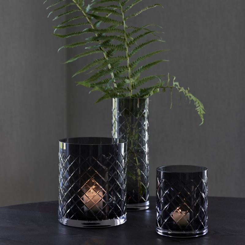 Skyline Lux vase 30 cm koks