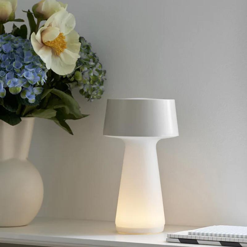 Ember bordlampe sand