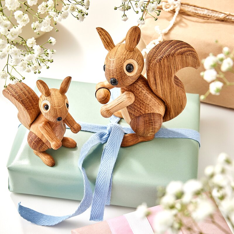 Peanut trefigur baby-Ekorn 8,5 cm