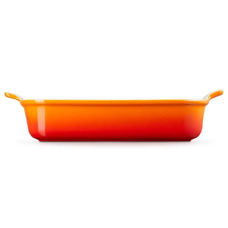 Heritage rektangulær form 32x24 cm volcanic