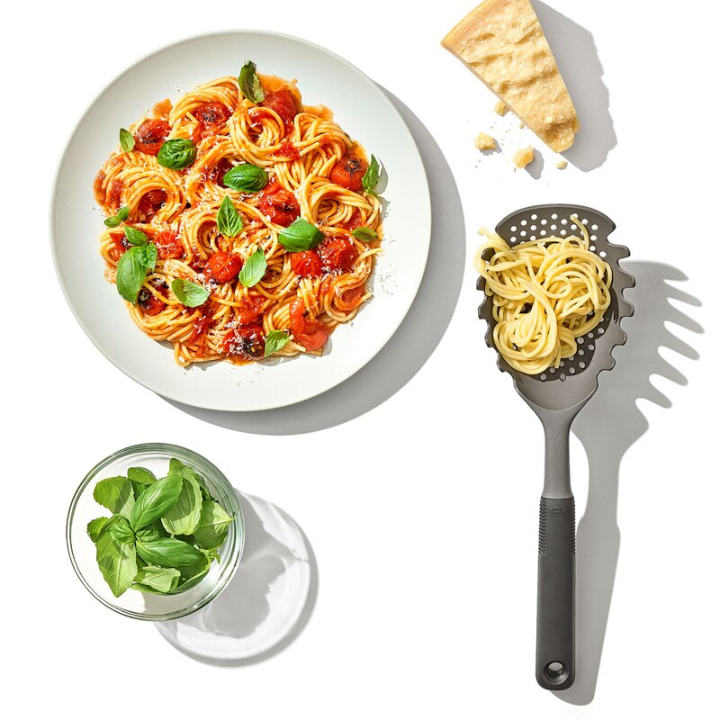 Pastasleiv 35 cm grå/svart