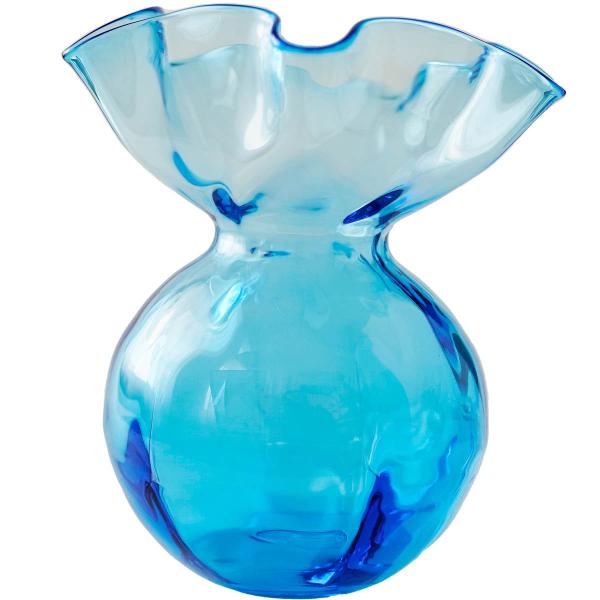 Boblen pride vase 23 cm blå