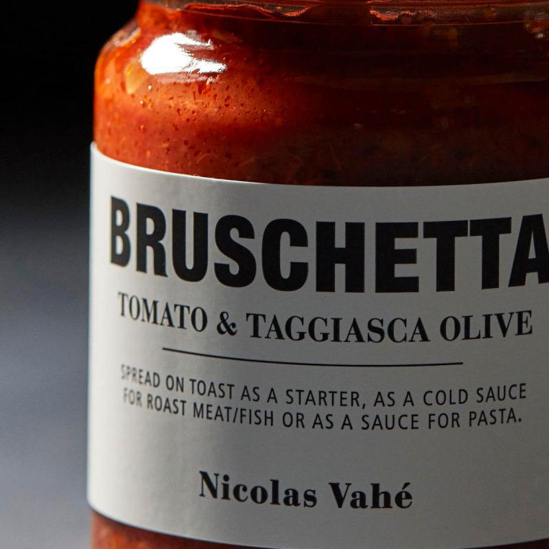 Bruschetta tomat & taggiasca 135g