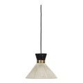 Cord lampe 20 cm svart