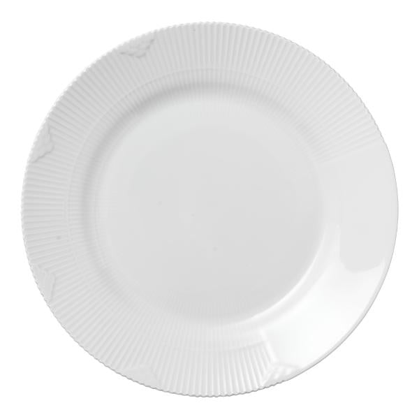 White Elements tallerken flat 26 cm