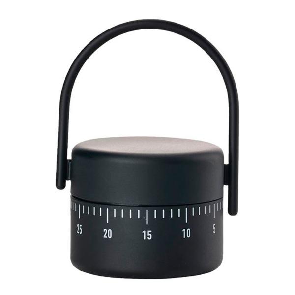 Singles timer svart