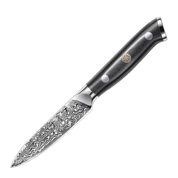 Skrellekniv 20 cm svart