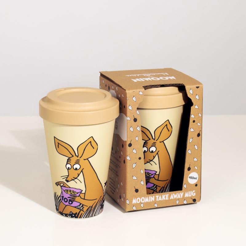 Mummi reisekopp 45 cl Sniff teller penger beige