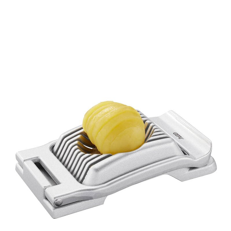 Eggi eggedeler 13,5x8 cm børstet stål