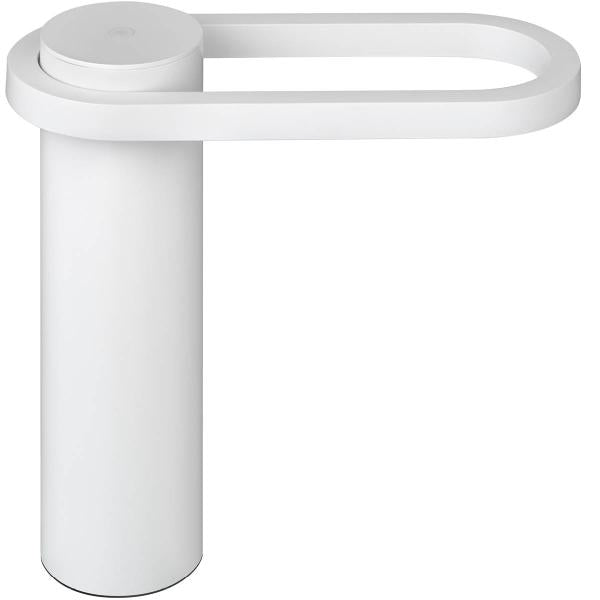 HOOP bærbar LED-lampe 22x9 cm hvit
