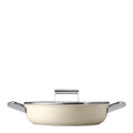 Traktørpanne m/lokk 28 cm 3,7L creme