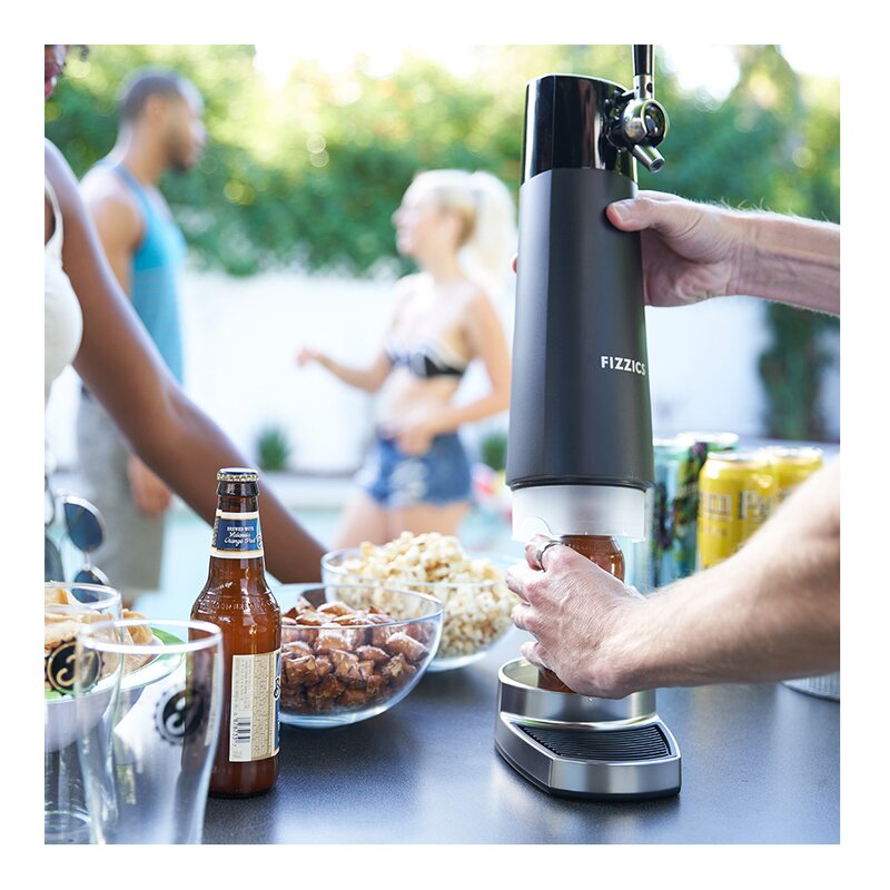Draftpour tappetårn carbon svart