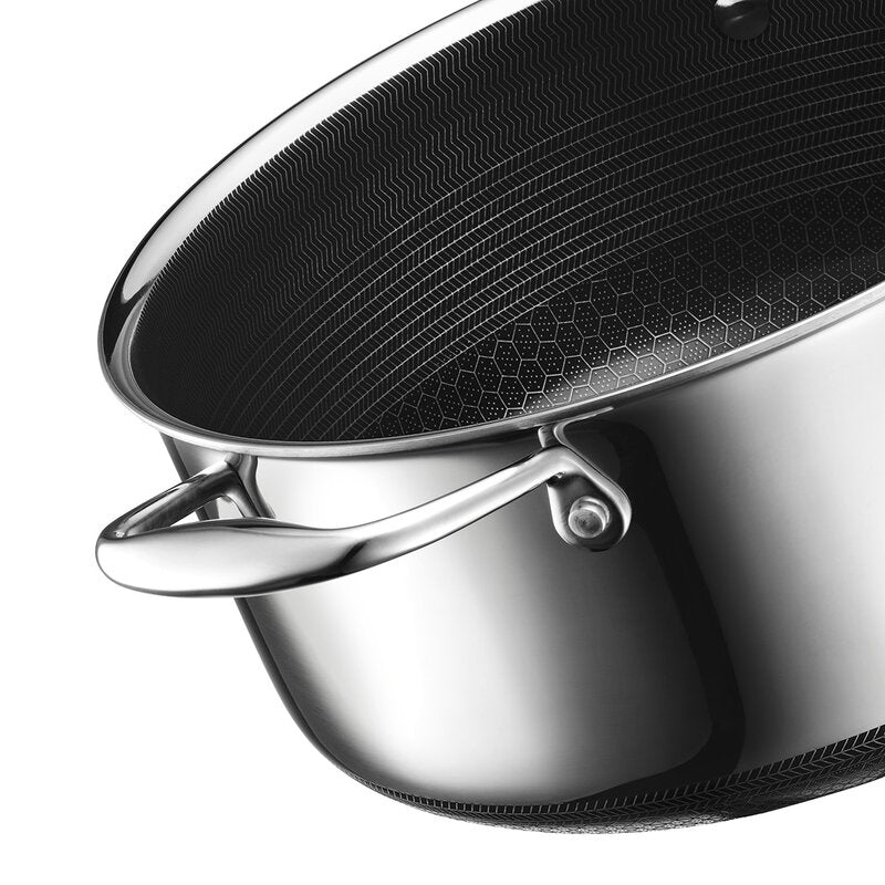 Hybrid dutch oven gryte med stållokk 4,7L