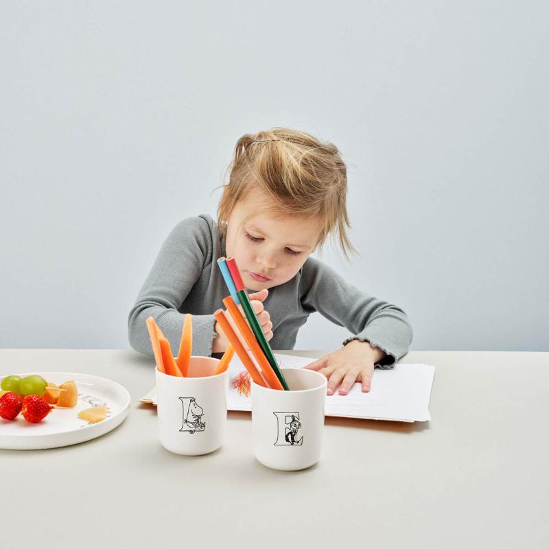 Moomin ABC krus E 20 cl hvit