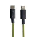 Tech Favourite kabel USBC til lightning 1m forest green