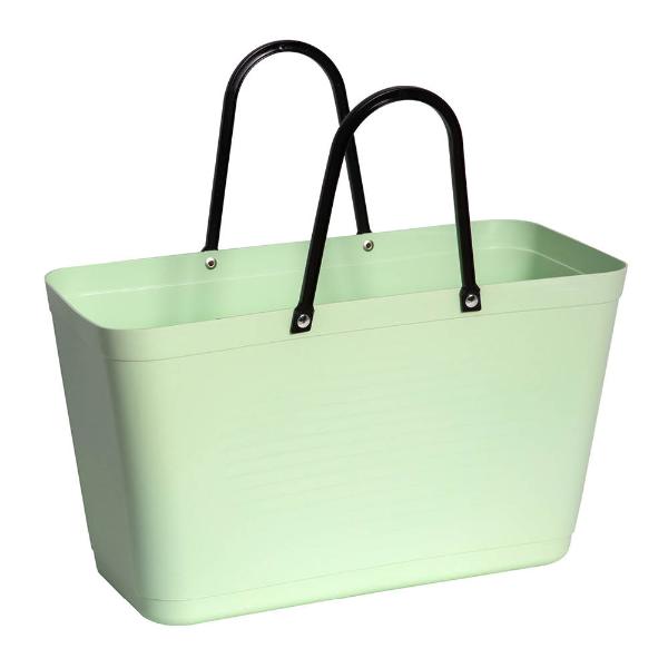 Green Plastic veske stor 15L lysgrønn