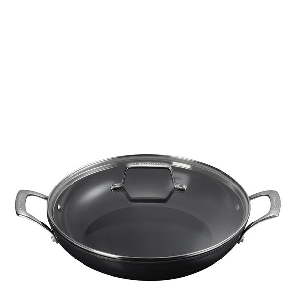 ENSC traktørpanne med glasslokk 3,7L 30 cm black