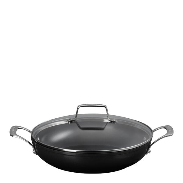 ENSC traktørpanne med glasslokk 3,2L 28 cm black