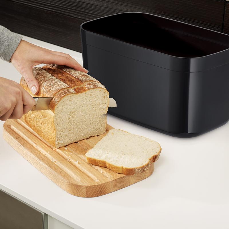 BreadBin brødboks svart