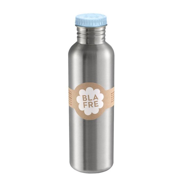 Stålflaske 750ml himmelblå