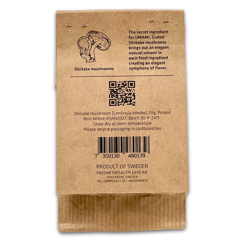 Umami 030 refill tørket shitake-sopp 20g
