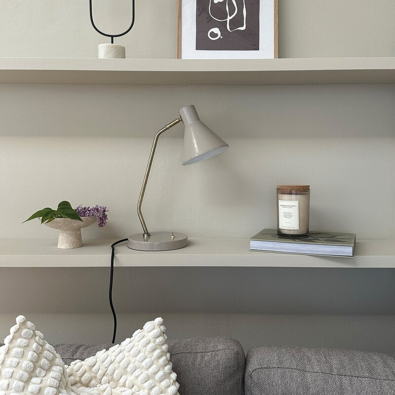Sleep bordlampe 43,3 cm beige