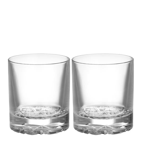 Carat old fashioned glass 21 cl 2 stk klar