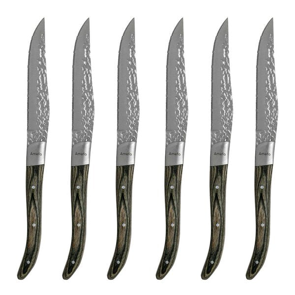 Royal Steak biffkniv 6 deler lunar