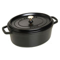 La Cocotte oval gryte 31 cm 5,5L svart