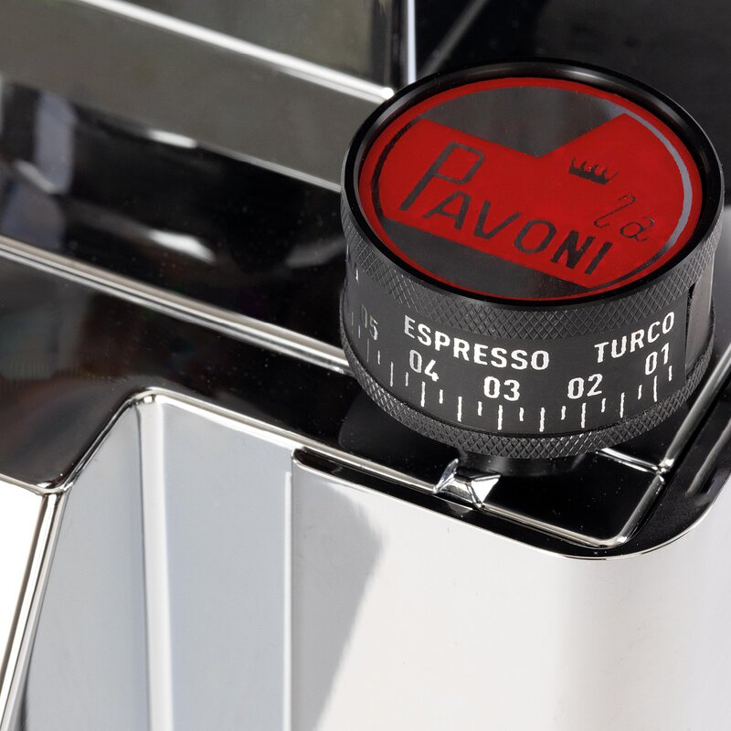 Kube mill kaffekvern 150g cromo polert stål