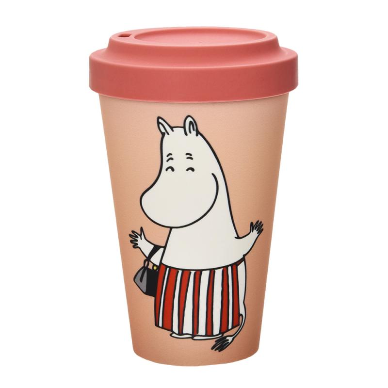 Mummi reisekopp 45 cl Mummimamma i sommerstemning beige
