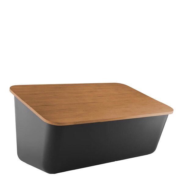 Nordic Kitchen brødboks 21x26x39 cm svart