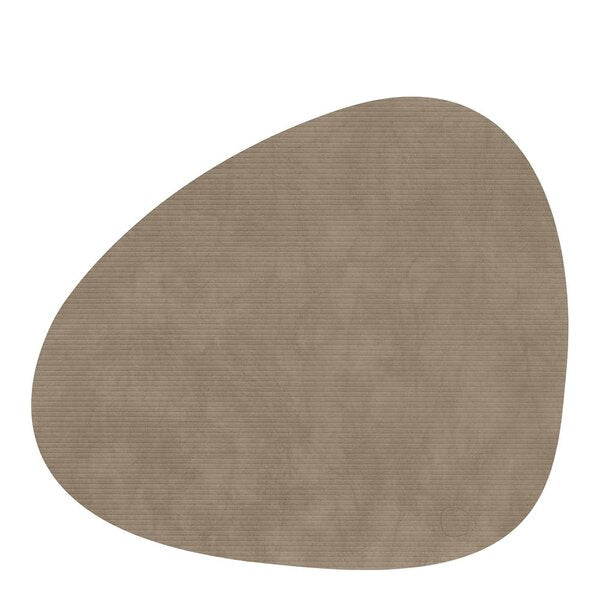 Curve Corduroy spisebrikke 37x44 cm nomad grey