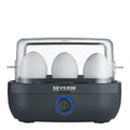 Eggkoker 1 til 6 egg svart