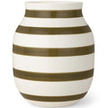 Omaggio vase 20 cm olivengrønn