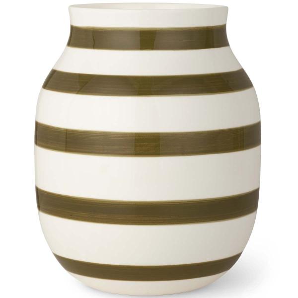 Omaggio vase 20 cm olivengrønn