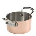 Serveware minigryte i kobber 9 cm 0,25L
