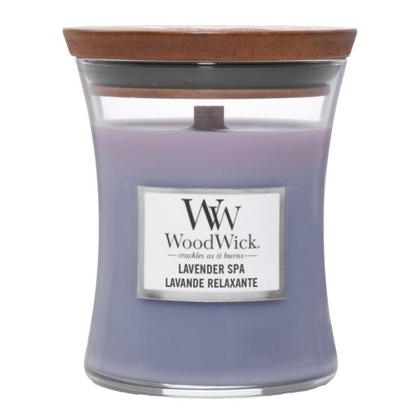 Hourglass duftlys medium lavender spa
